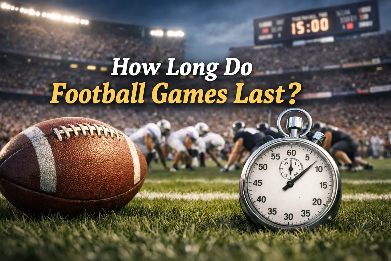 How Long Do Football Games Last