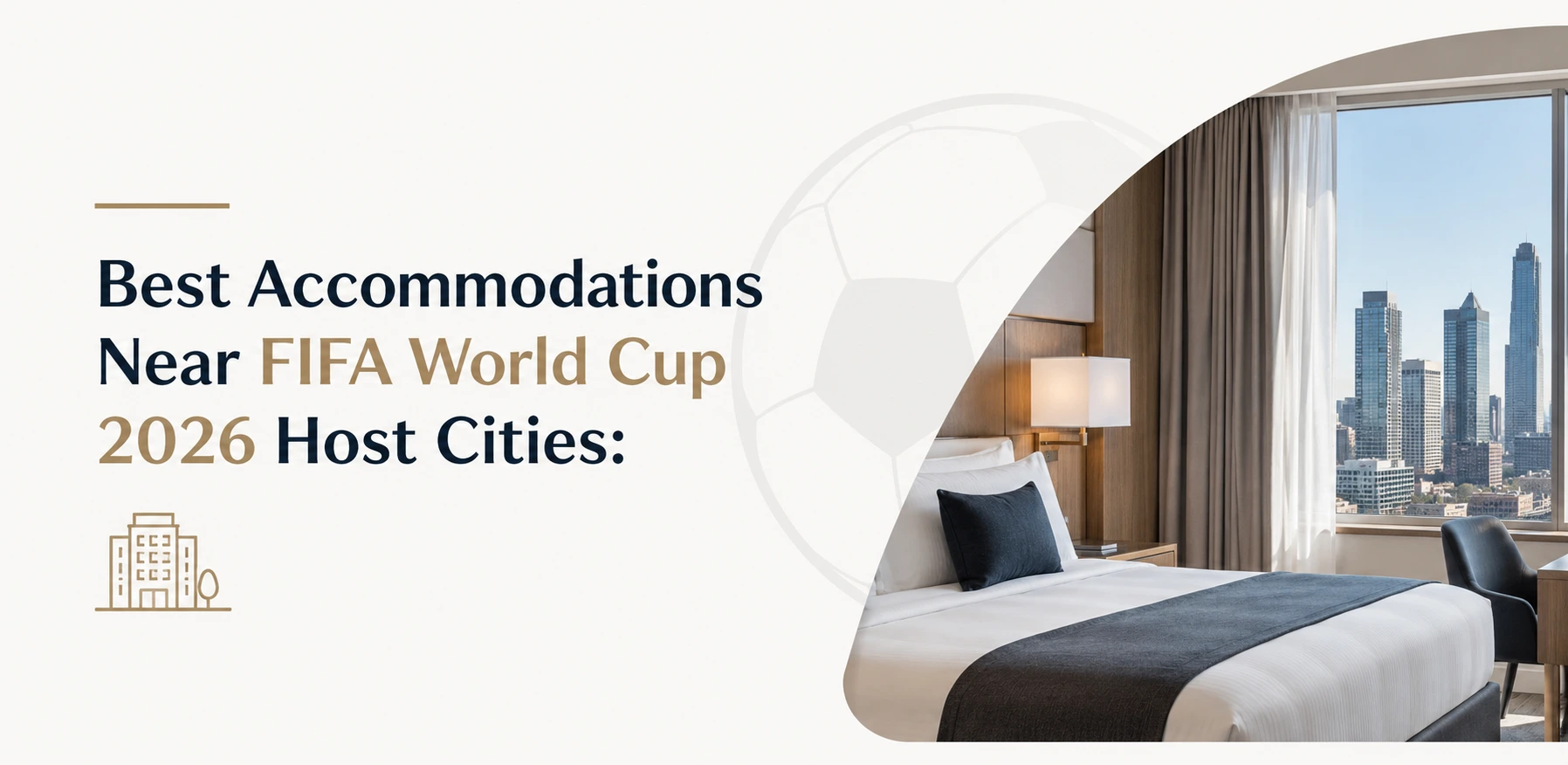 Best Accommodations Near FIFA World Cup 2026 Host Cities